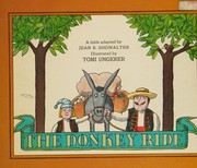 Front cover of The donkey ride by Jean Breckinridge Showalter