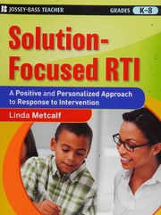 Cover of Solution-focused RTI by Linda Metcalf