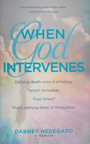 Front cover of When God intervenes by Dabney Hedegard