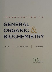Front cover of Introduction to general, organic, and biochemistry by Morris Hein