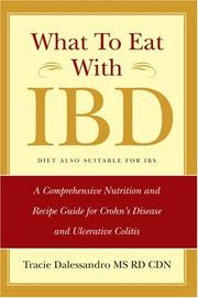 Front cover of What to Eat with IBD by Tracie M Dalessandro MS RD CDN