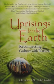 Front cover of Uprisings for the earth by Osprey Orielle Lake