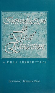 Front cover of Introduction to Deaf Education by Jess Freeman Kiing