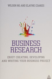 Cover of Business research by Wilson Ng