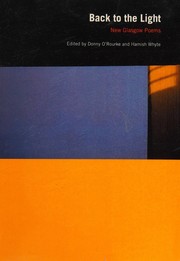 Cover of Back to the light by Donny O'Rourke