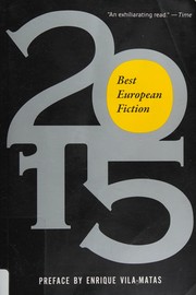 Cover of Best European Fiction 2015 by Enrique Vila-Matas