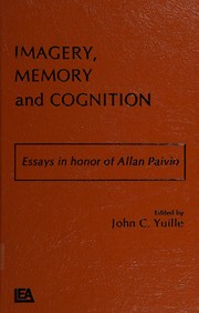 Cover of Imagery, memory, and cognition by John C. Yuille
