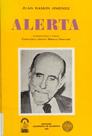 Cover of Alerta by Juan Ramón Jiménez