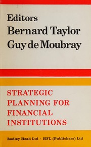 Front cover of Strategic planning for financial institutions by National Conference on Strategic Planning for Financial Institutions 1972.