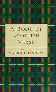 Front cover of A Book of Scottish verse by R. L. Mackie
