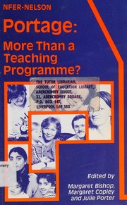 Front cover of Portage--more than a teaching programme? by National Portage Conference (4th 1984 Christ's and Notre Dame College)