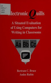 Cover of Electronic quills by Bertram C. Bruce