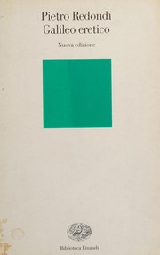 Cover of Galileo eretico by Pietro Redondi