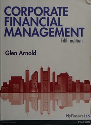 Cover of Corporate financial management by Glen Arnold