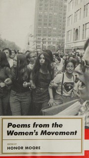 Front cover of Poems from the women's movement by Honor Moore