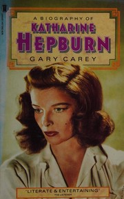 Front cover of Katharine Hepburn by Gary Carey