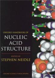 Front cover of Oxford handbook of nucleic acid structure by Stephen Neidle