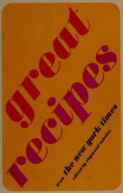 Cover of Great recipes from the New York times by Raymond A. Sokolov