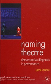 Front cover of Naming theatre by James Frieze