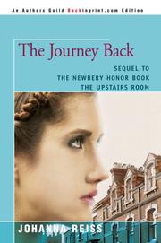 Front cover of The Journey Back by Johanna Reiss