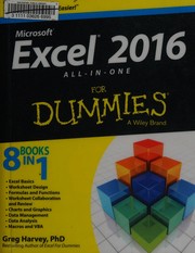 Cover of Excel 2016 All-In-One for Dummies by Greg Harvey