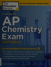 Cover of Cracking the AP chemistry exam by Princeton Review (Firm)