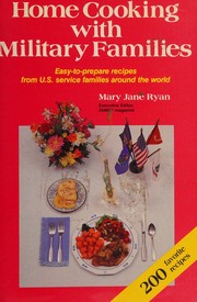 Front cover of Home cooking with military families by Mary Jane Ryan