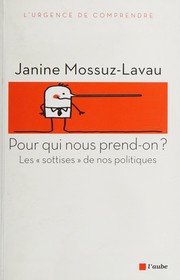Front cover of Pour qui nous prend-on? by Janine Mossuz-Lavau