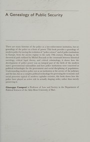 Front cover of Genealogy of Public Security by Giuseppe Campesi