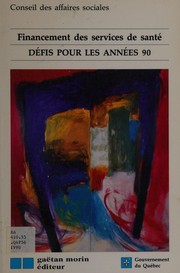 Front cover of Financement des services de santé by Sylvie Rheault