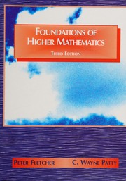 Front cover of Foundations of higher mathematics by Peter Fletcher