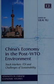 Front cover of China's Economy in the Post-WTO Environment by Lilai Xu