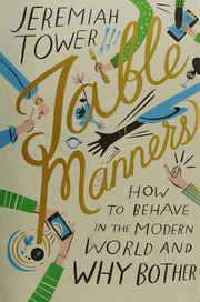 Cover of Table manners by Jeremiah Tower