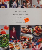 Front cover of Recipes from many kitchens by Valentina Rice