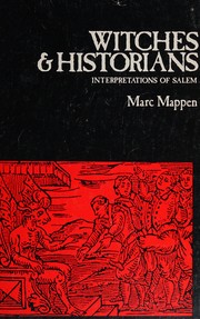 Cover of Witches & historians by Marc Mappen