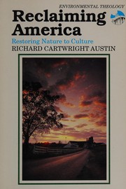 Cover of Reclaiming America by Richard Cartwright Austin
