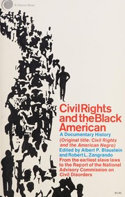 Front cover of Civil rights and the Black American by Robert L. Zangrando