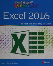 Cover of Teach yourself visually Excel 2016 by Paul McFedries