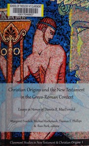 Front cover of Christian origins and the New Testament in the Greco-Roman context by Thomas E. Phillips
