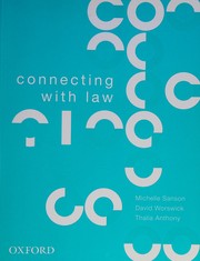 Cover of Connecting with law by Michelle Sanson