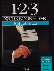 Front cover of 1-2-3 Release 2.2 workbook and disk by Marianne B. Fox