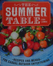 Cover of The summer table by Lisa Lemke