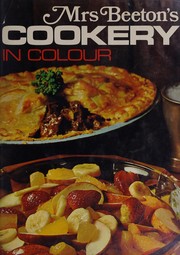 Cover of Mrs Beeton's cookery in colour by Isabella Beeton