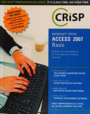 Front cover of Microsoft Ofice Access 2007 by Axzo Press AXZO Press