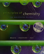 Front cover of Principles of chemistry by John W. Moore