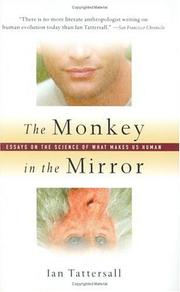 Cover of The monkey in the mirror by Ian Tattersall