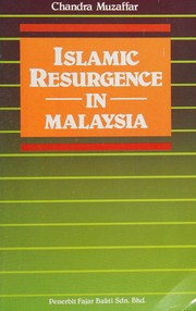 Cover of Islamic resurgence in Malaysia by Chandra Muzaffar
