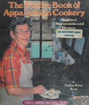 Front cover of The Foxfire book of Appalachian cookery by Linda Garland Page