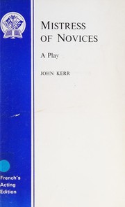 Cover of Mistress of novices by John Kerr