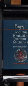 Front cover of Conceptual Foundations of Quantum Mechanics by Bernard D'Espagnat